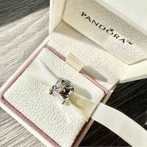 PANDORA 14K JEWELRY BOX CHARM - MY UNFORGETTABLE MOMENT